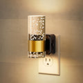 Aurelian Bubble: Luxury Golden Acrylic LED Night Light