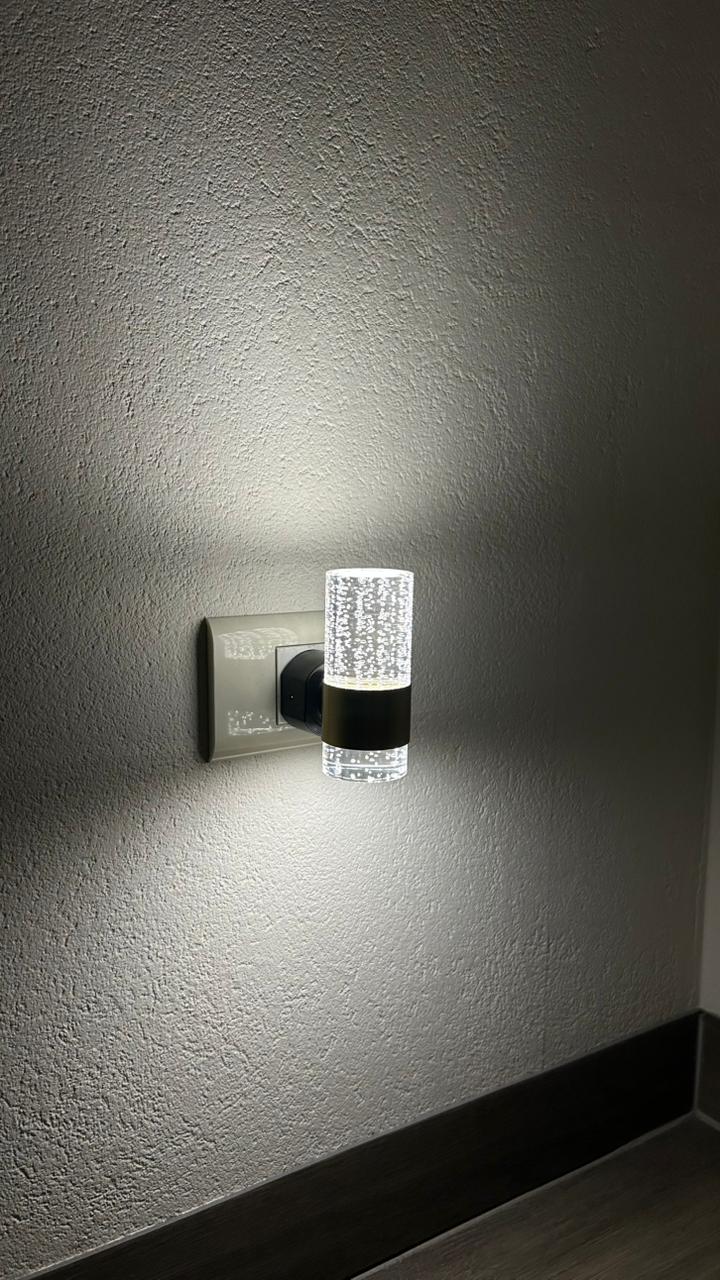 Golden Acrylic LED Night Light