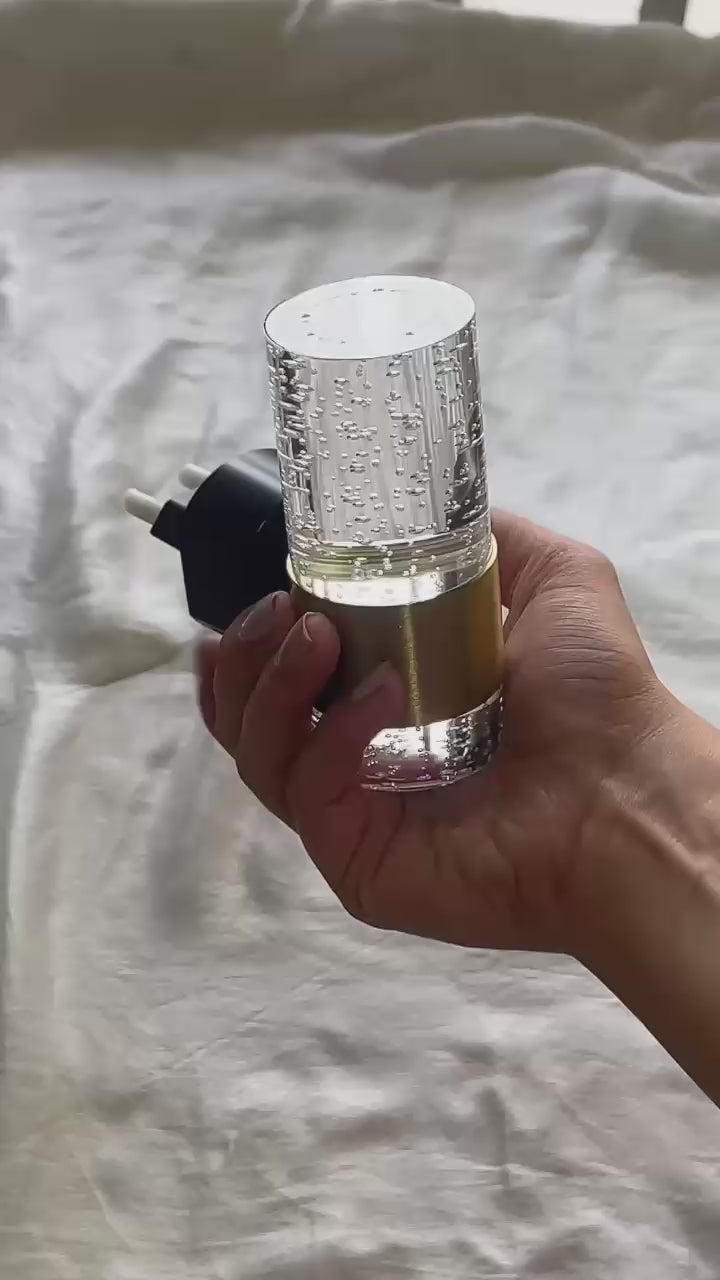 Golden Acrylic LED Night Light